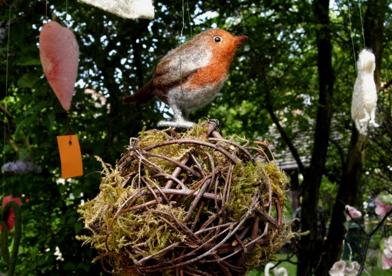 Wollfest-Bad-Schandau-Rotkehlchen